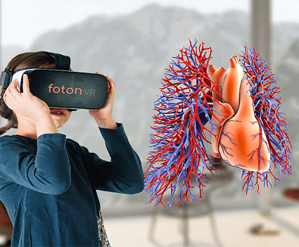 Wear VR Headset on your Head and take a deep dive into ocean of science