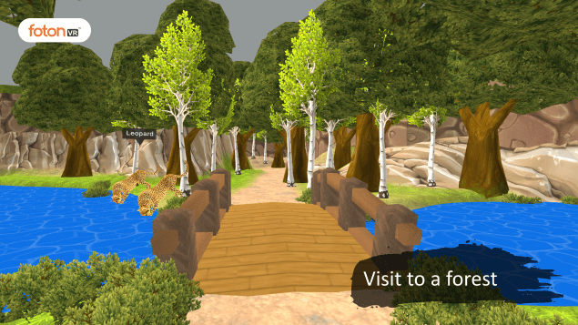 Virtual tour 1 Visit to a forest