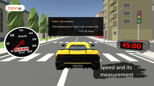 Virtual tour 3 Speed and its measurement