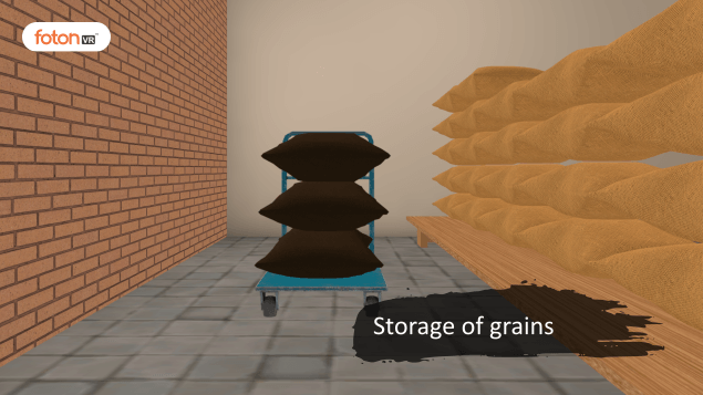 Virtual tour 5 Storage of grains