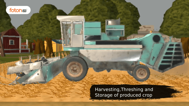 Virtual tour 5 Harvesting,Threshing and Storage of produced crop